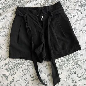 High Rise Mini Shorts